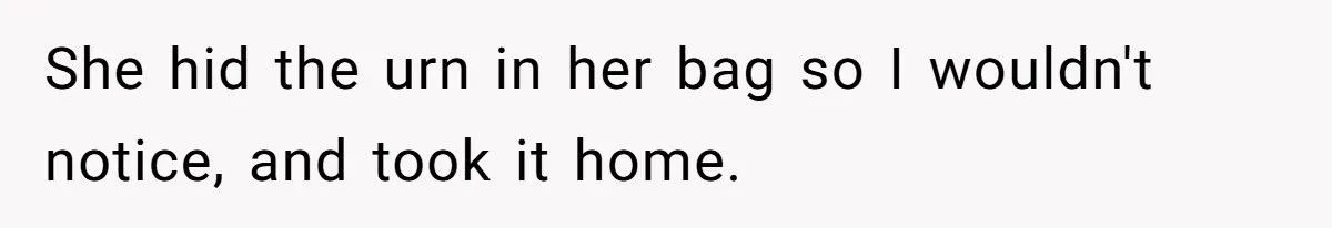 Ashes Stolen In Family Betrayal: Was Outrage Over MIL’s Theft Justified Or Overblown?