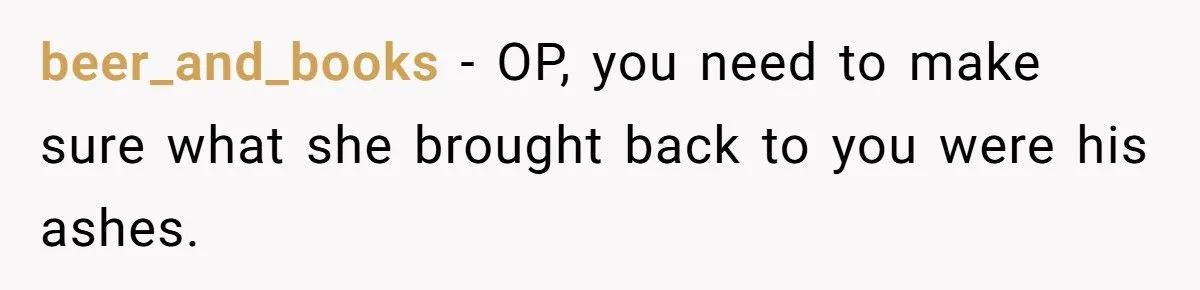 Ashes Stolen In Family Betrayal: Was Outrage Over MIL’s Theft Justified Or Overblown?