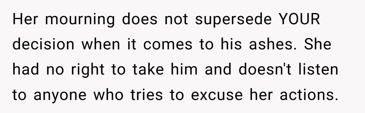 Ashes Stolen In Family Betrayal: Was Outrage Over MIL’s Theft Justified Or Overblown?