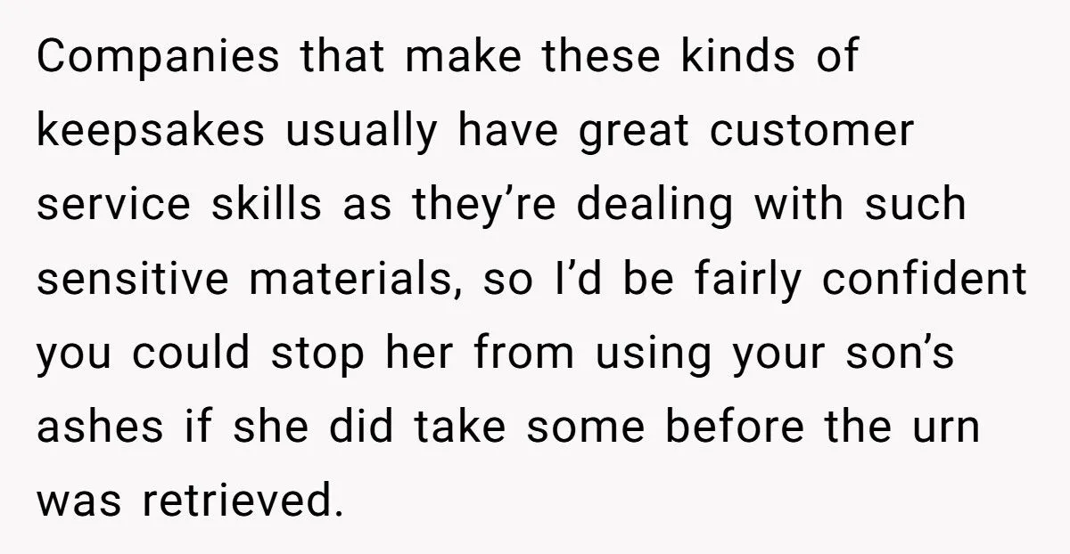 Ashes Stolen In Family Betrayal: Was Outrage Over MIL’s Theft Justified Or Overblown?