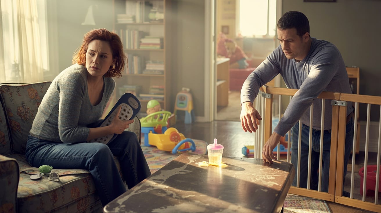 Sick Wife Loses Patience as Husband Overplays Minor Pain Sick Wife Loses Patience as Husband Overplays Minor Pain