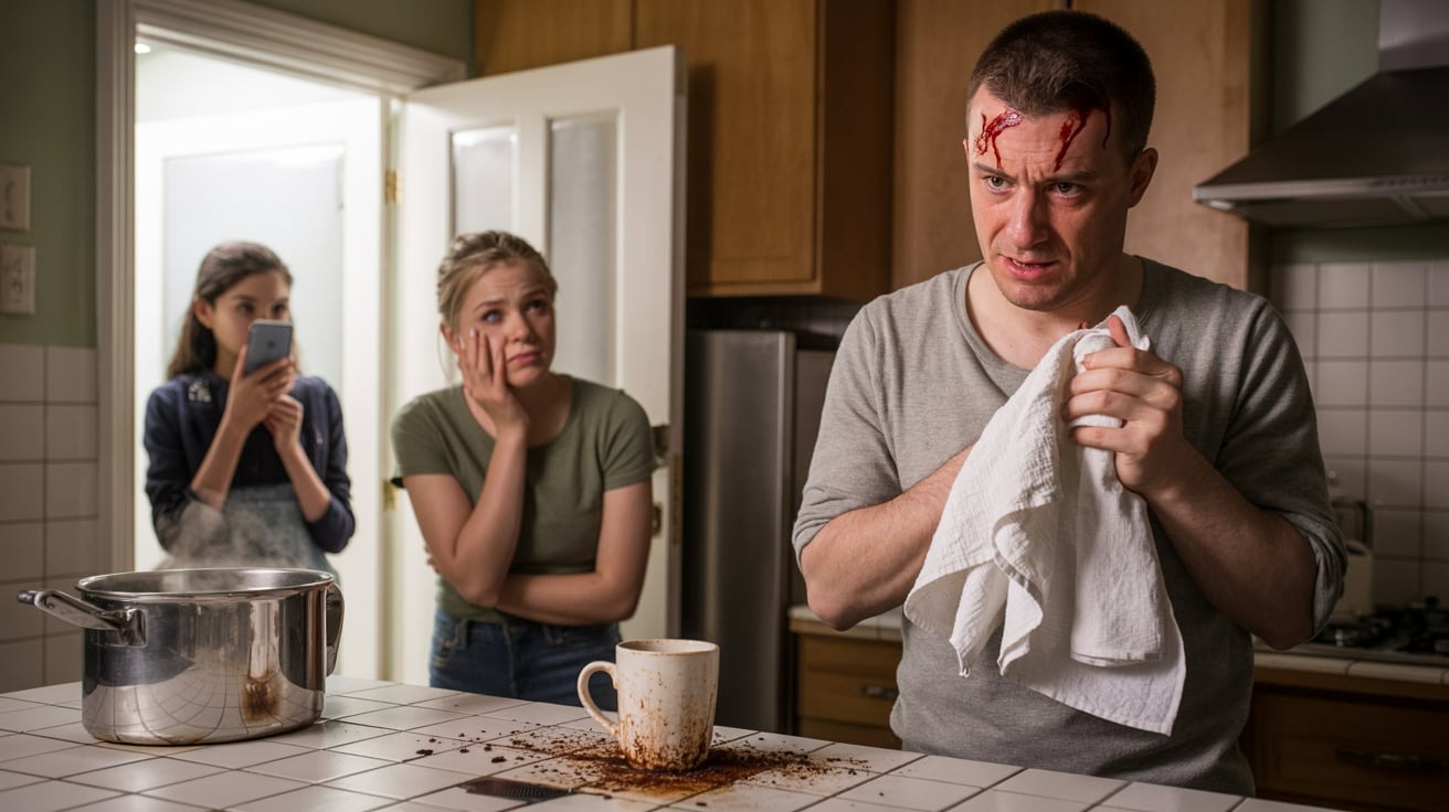 His Wife Threw a Coffee Mug at His Head, Landing Him in the ER - Now He’s Thinking Divorce