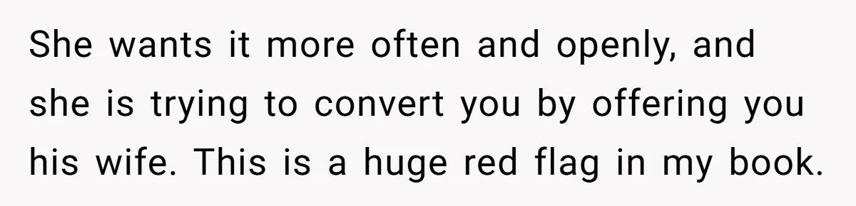 Marriage Curveball: Is Refusing Wife’s Push For An Open Relationship A Stand For Love Or A Missed Connection?