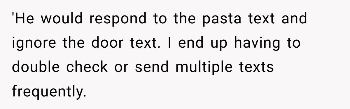 Woman Furious After Husband Insists He Only Has to Read the Last Text She Sends