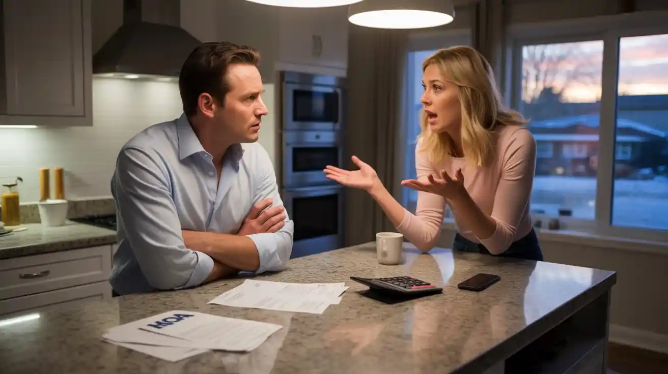 Husband Keeps HOA Fee Waiver for Himself - Wife Feels Betrayed