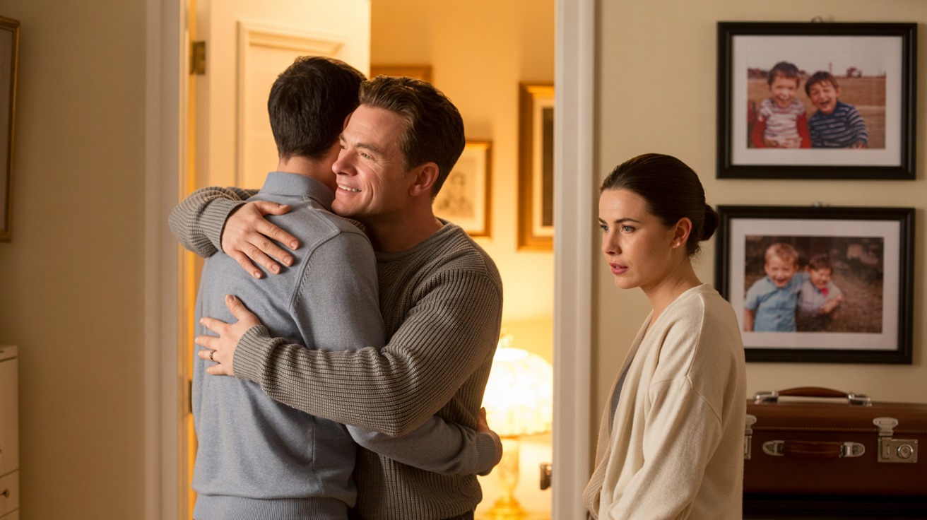 He Hugged His Brother in Front of His Wife - Now She Acts Like He Committed a Crime!