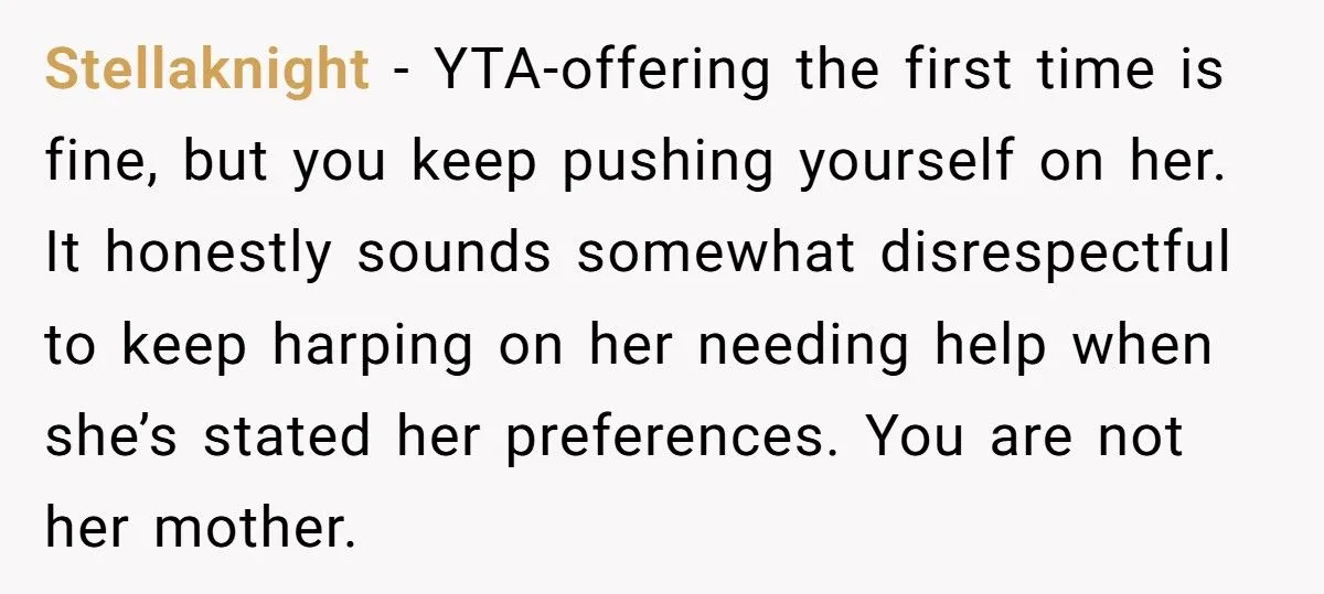 Mother-in-Law Dismisses Cultural Traditions, Pressures Pregnant DIL for Control