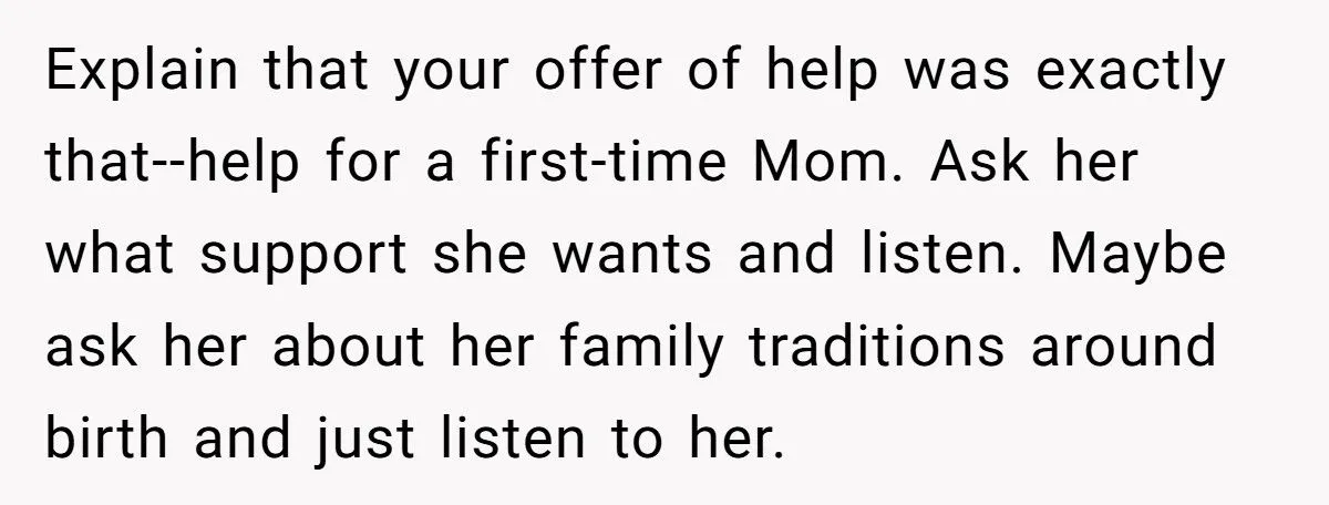 Mother-in-Law Dismisses Cultural Traditions, Pressures Pregnant DIL for Control