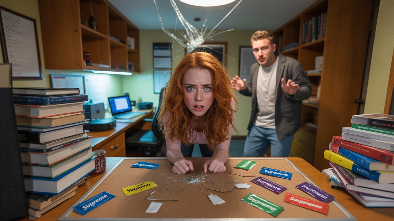 The Girl Was About to Stay for a Movie - Then She Saw the Wall of Used Condoms