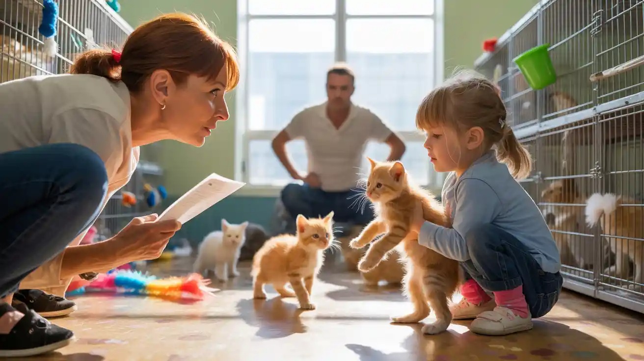 Spoiled Child Tossed a Shelter Kitten - But Another Family Gave Him the Life He Deserved