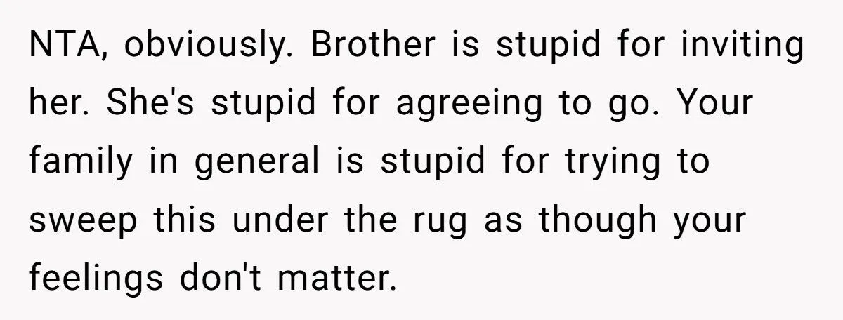 Man Refuses To Pay For Brother’s Wedding After Brother Invites His Cheating Ex Generated by Aubtu.biz