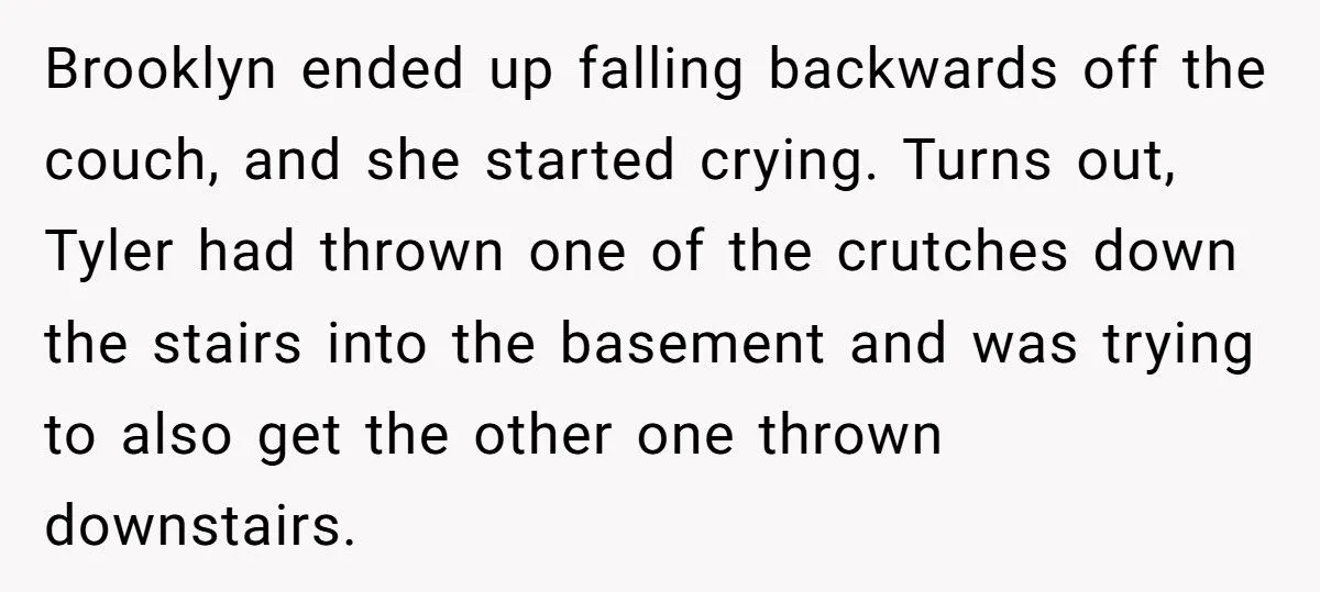 Woman Tells Sister “13 Isn’t Just A Kid” After Nephew Breaks Injured Girl’s Crutches Generated by Aubtu.biz