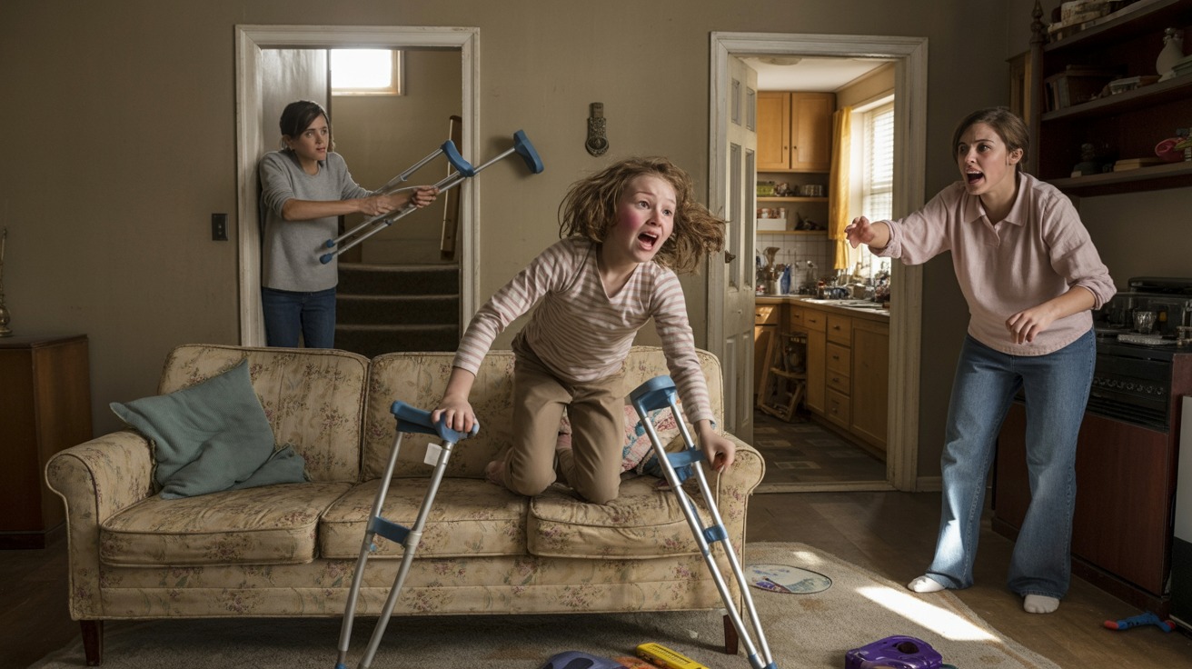 Woman Tells Sister “13 Isn’t Just A Kid” After Nephew Breaks Injured Girl’s Crutches Woman Tells Sister “13 Isn’t Just A Kid” After Nephew Breaks Injured Girl’s Crutches