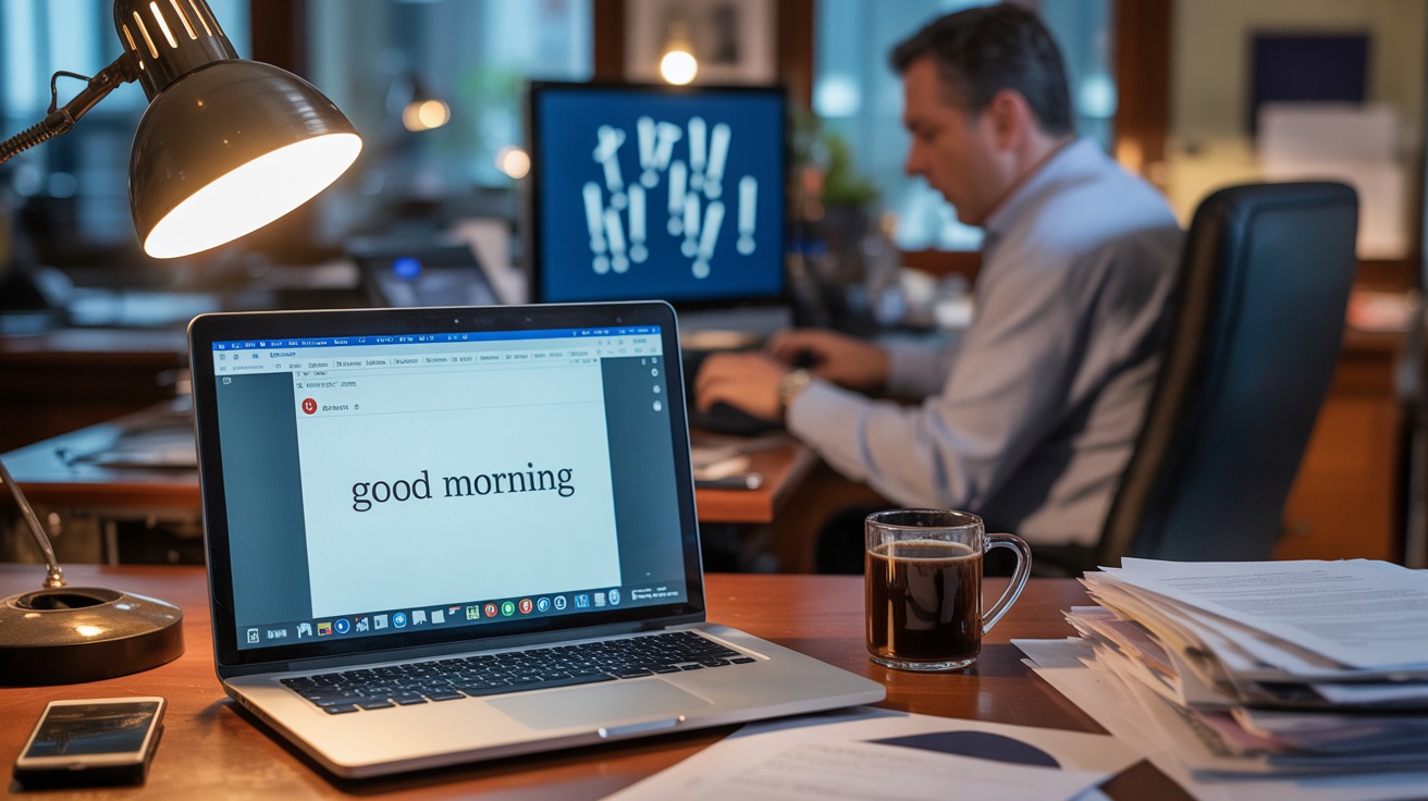 Woman Gets Petty Revenge On Boss By Typing 'Good Morning' Without An Exclamation Mark