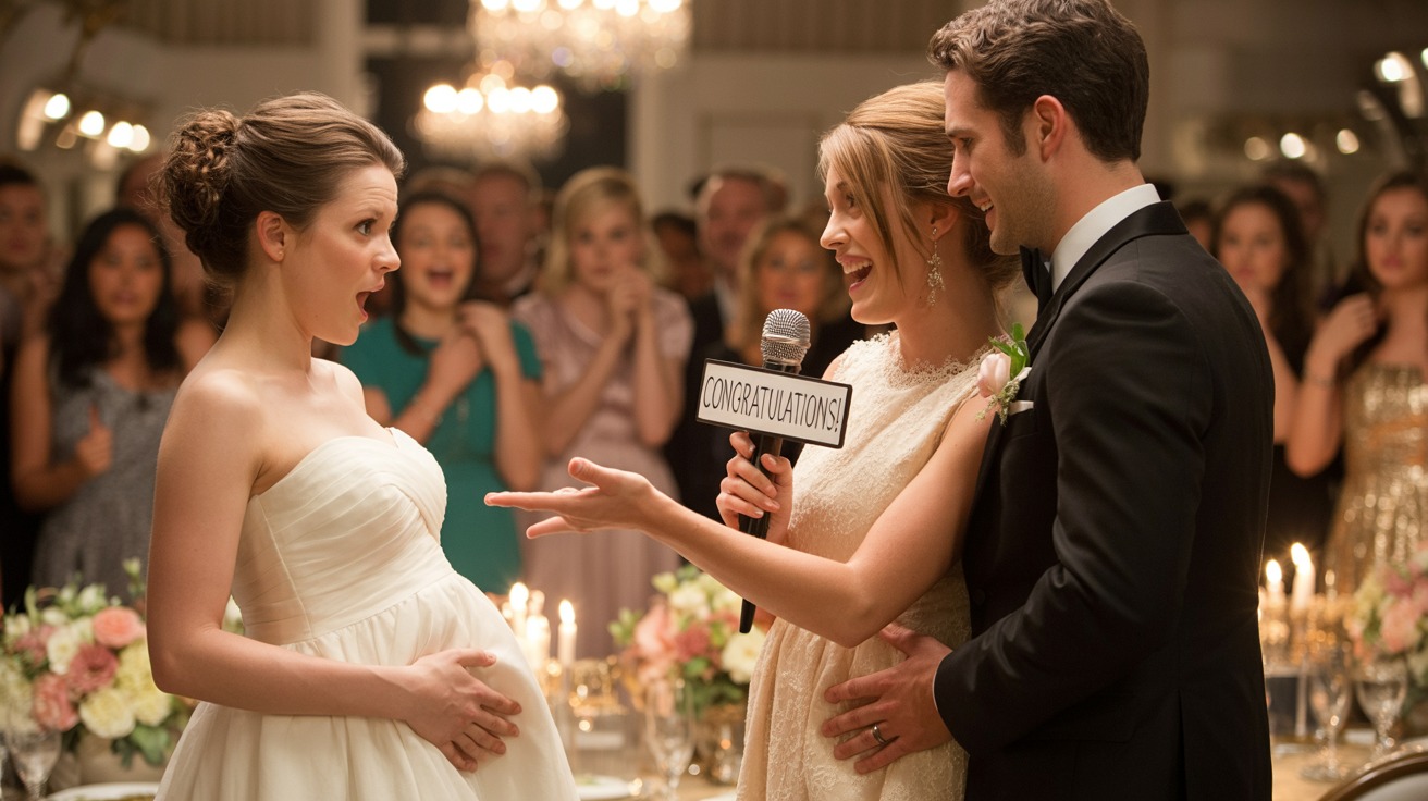 Bride Refuses To Let Sister Hijack Wedding With Pregnancy Reveal Even Though She Got proposed To At Sister's