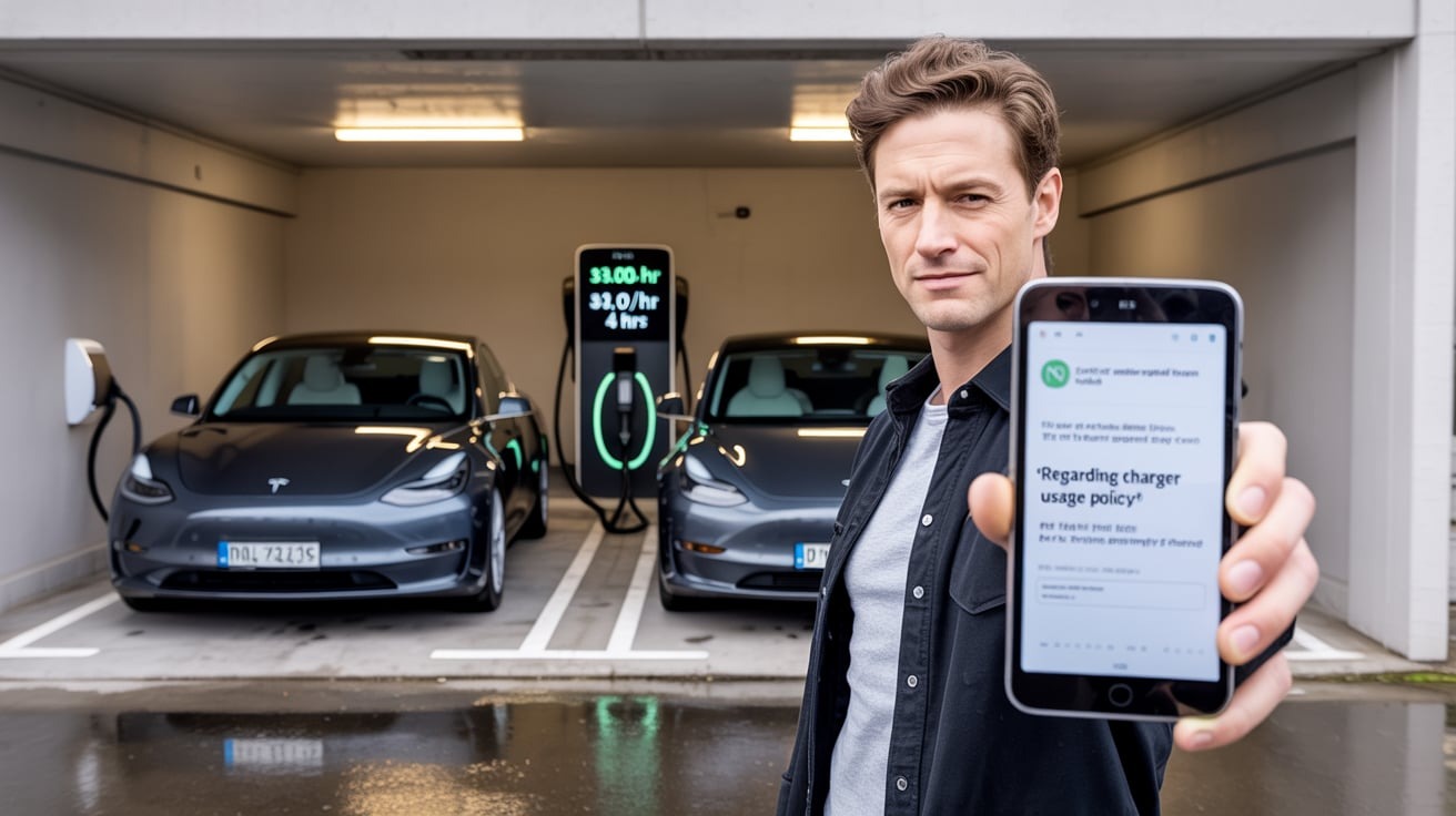Tesla Owners Hogged The Free Chargers, Now They’ll Pay By The Hour