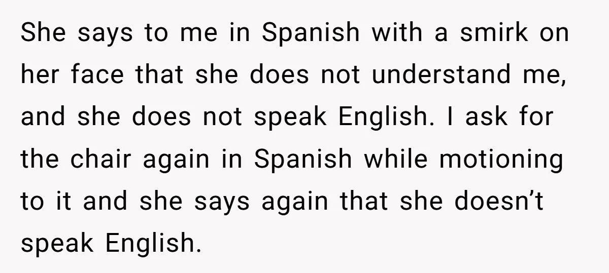 Man Asked Politely For Barstool, Woman Assumes He’s Flirting, His Comeback Left Her Red-Faced Generated by Aubtu.biz