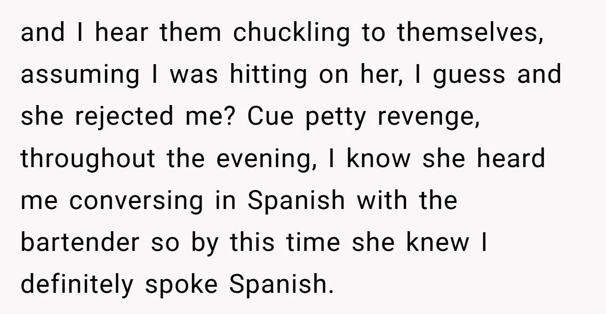Man Asked Politely For Barstool, Woman Assumes He’s Flirting, His Comeback Left Her Red-Faced Generated by Aubtu.biz