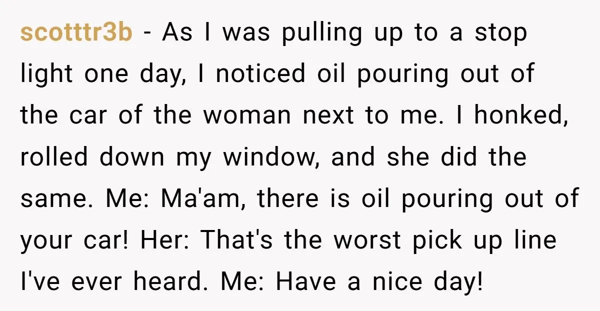 Man Asked Politely For Barstool, Woman Assumes He’s Flirting, His Comeback Left Her Red-Faced Generated by Aubtu.biz