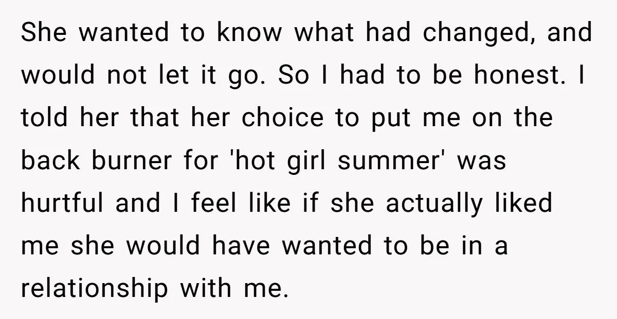 Crush Put Him On The Back Burner For Summer Flings, Now She’s Mad He Moved On Generated by Aubtu.biz