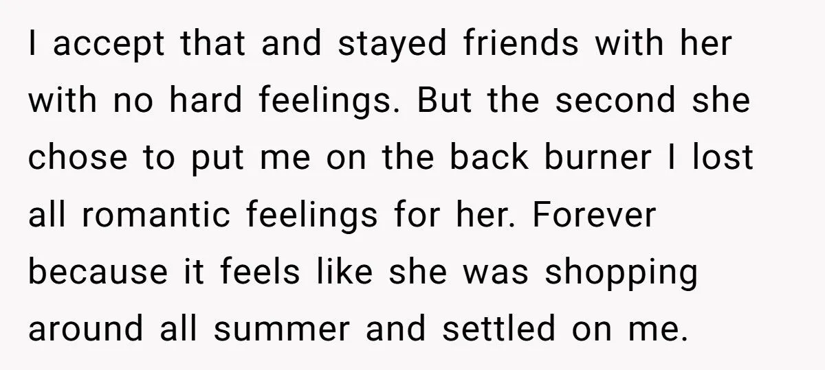 Crush Put Him On The Back Burner For Summer Flings, Now She’s Mad He Moved On Generated by Aubtu.biz