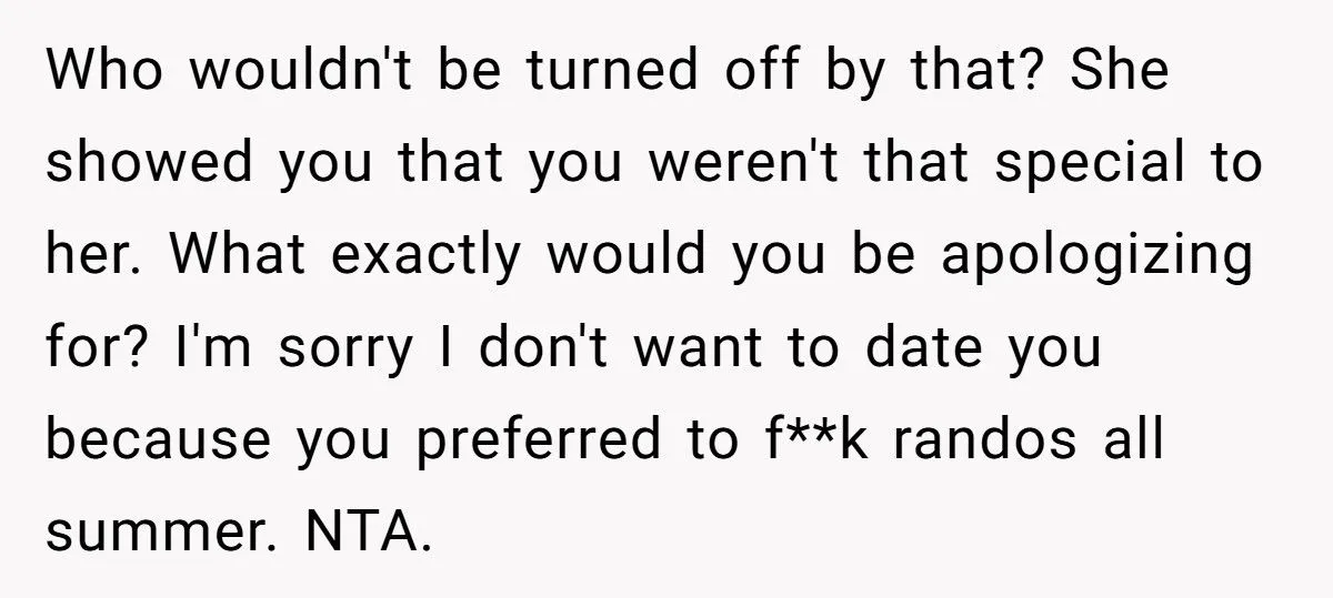 Crush Put Him On The Back Burner For Summer Flings, Now She’s Mad He Moved On Generated by Aubtu.biz