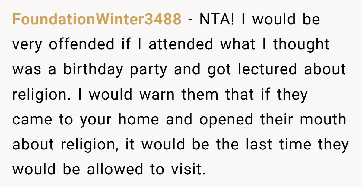 Single Dad Tells Preaching Family To Skip Son’s Birthday If They Plan A 15-Minute Prayer Show Generated by Aubtu.biz