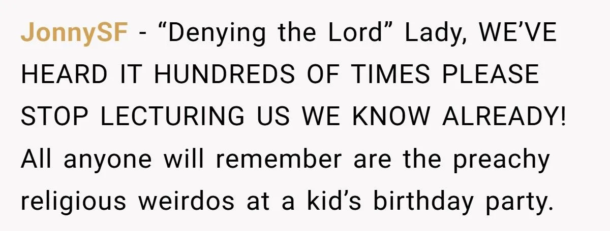 Single Dad Tells Preaching Family To Skip Son’s Birthday If They Plan A 15-Minute Prayer Show Generated by Aubtu.biz