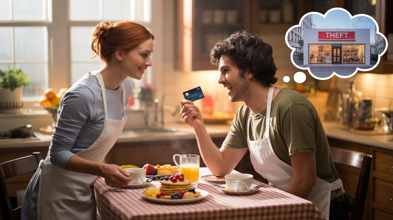 Man Calls Girlfriend A Thief After She Buys Him Breakfast With His Credit Card