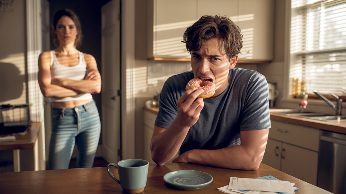 Man Shocked After Girlfriend Dumps Him Because He Eats A Donut And Fails “75 Hard”