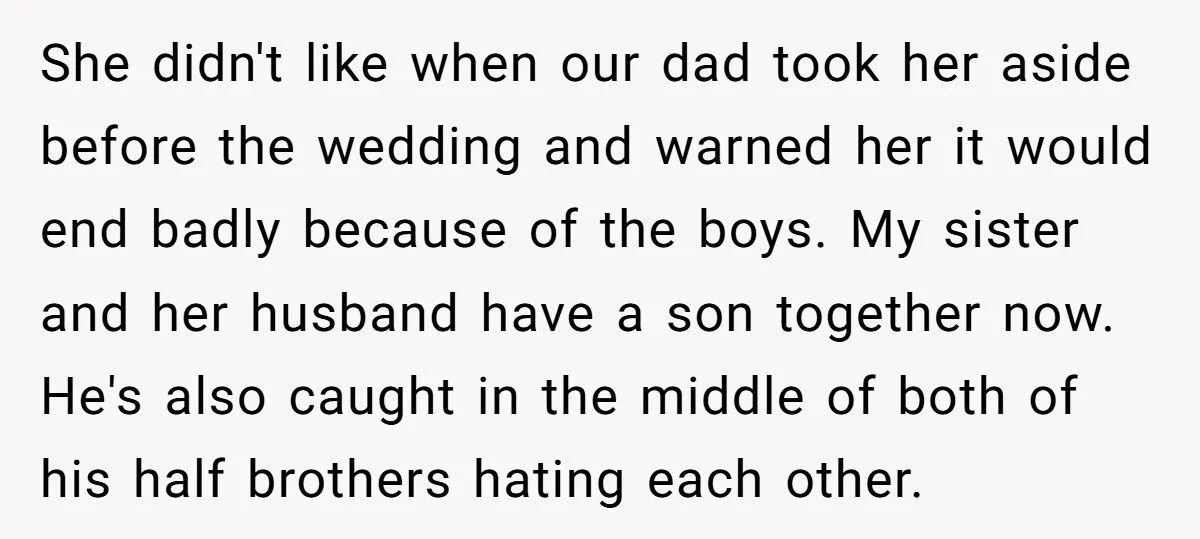 Parents Warned This Marriage Would Be A Disaster, She Married Anyway—Now Two Teenage Boys Are Proof