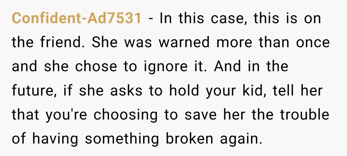 Mom Refuses to Pay £2,300 After Her Baby Breaks Friend’s Gucci Sunglasses And iPhone