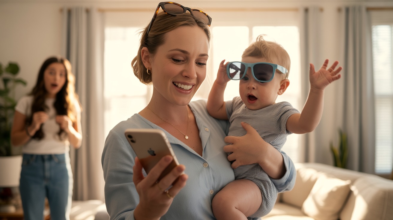 Mom Refuses to Pay £2,300 After Her Baby Breaks Friend’s Gucci Sunglasses And iPhone