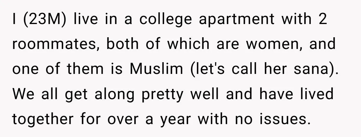 Student Refuses To Disappear From His Own Apartment Just To Please Roommate’s Conservative Mom