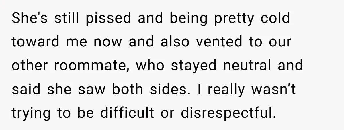 Student Refuses To Disappear From His Own Apartment Just To Please Roommate’s Conservative Mom