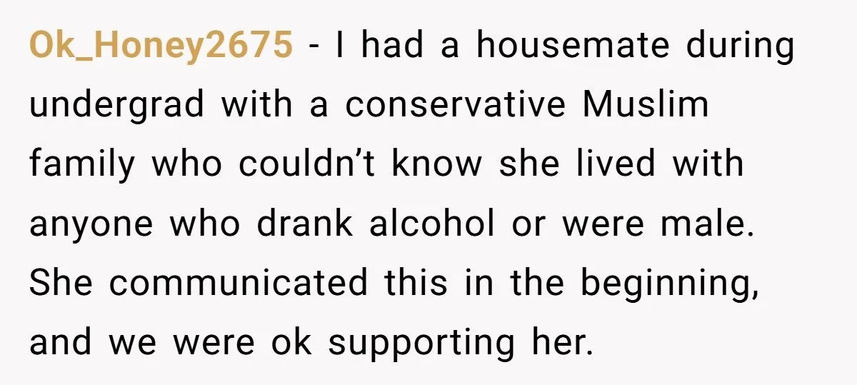 Student Refuses To Disappear From His Own Apartment Just To Please Roommate’s Conservative Mom