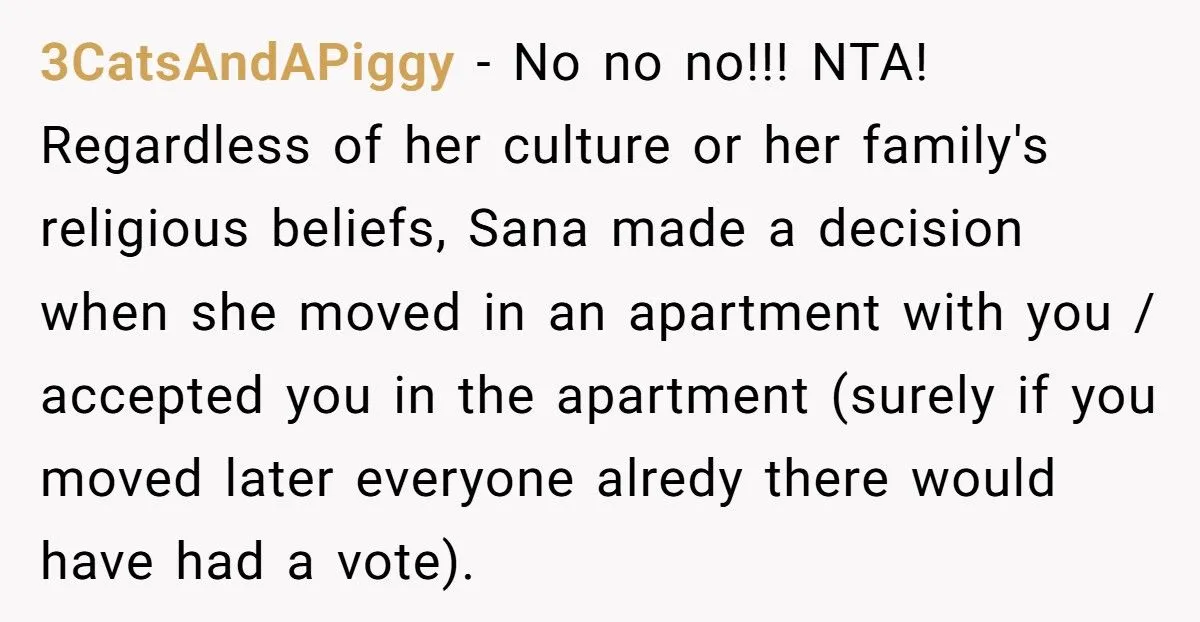 Student Refuses To Disappear From His Own Apartment Just To Please Roommate’s Conservative Mom