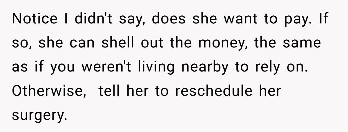 Woman Refuses To Cancel Dream Vacation After MIL Plans Surgery Same Week