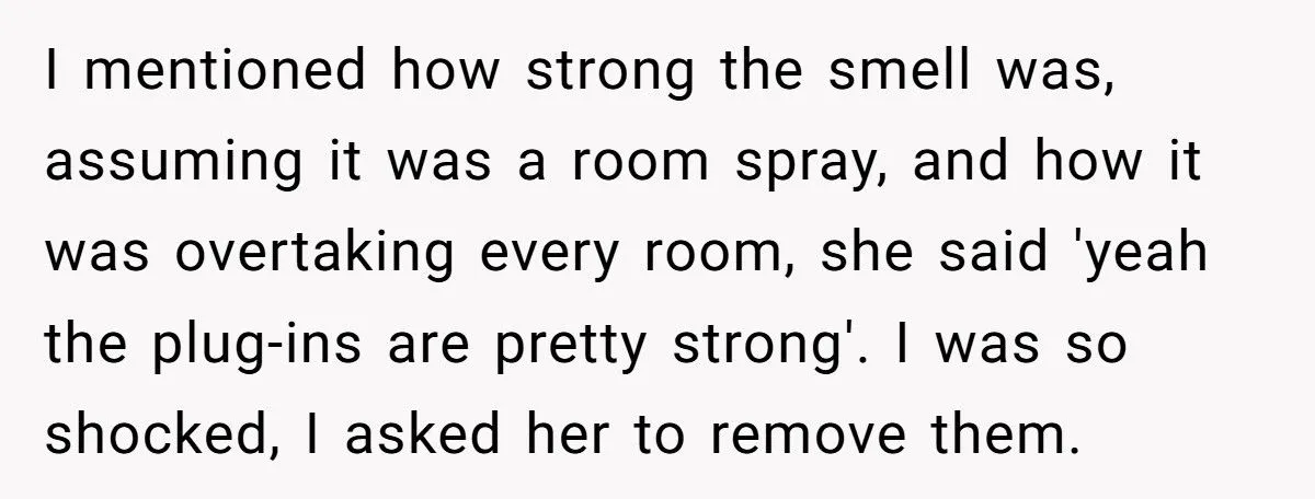 Guest Fills House With Overpowering Scents, Shocked When Host Bans Her From Their House