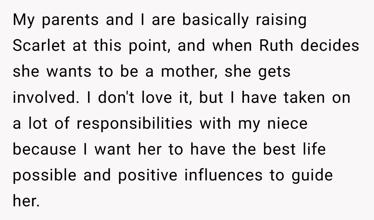 Teen Uncle Snaps At Sister After She Criticizes His Parenting While Ignoring Her Own Kid