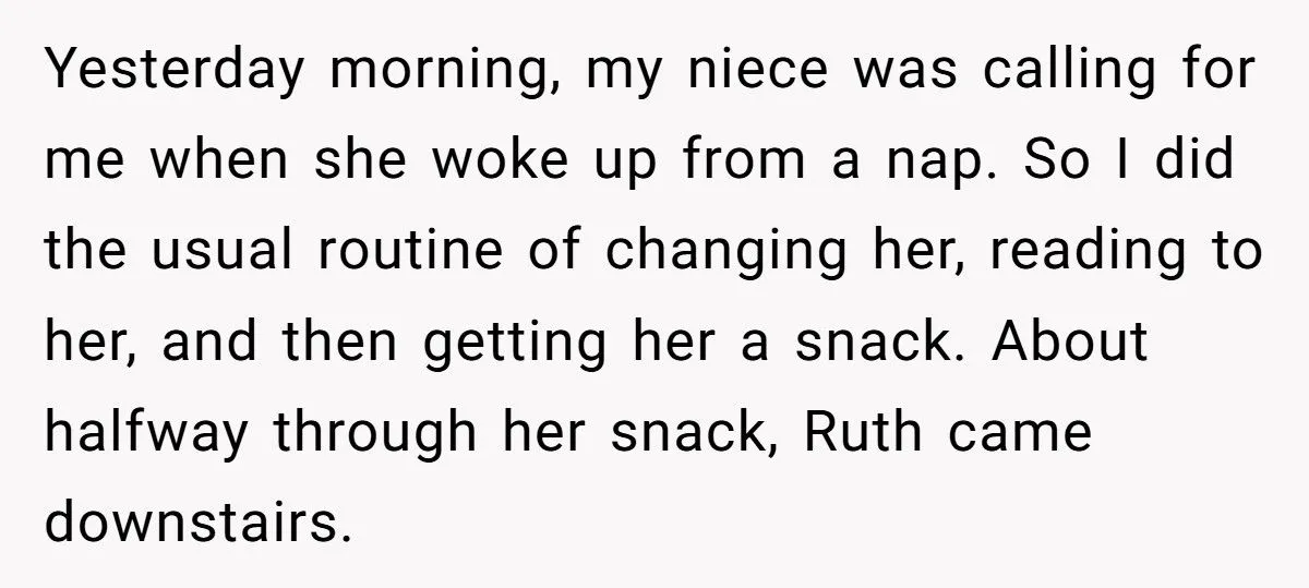 Teen Uncle Snaps At Sister After She Criticizes His Parenting While Ignoring Her Own Kid