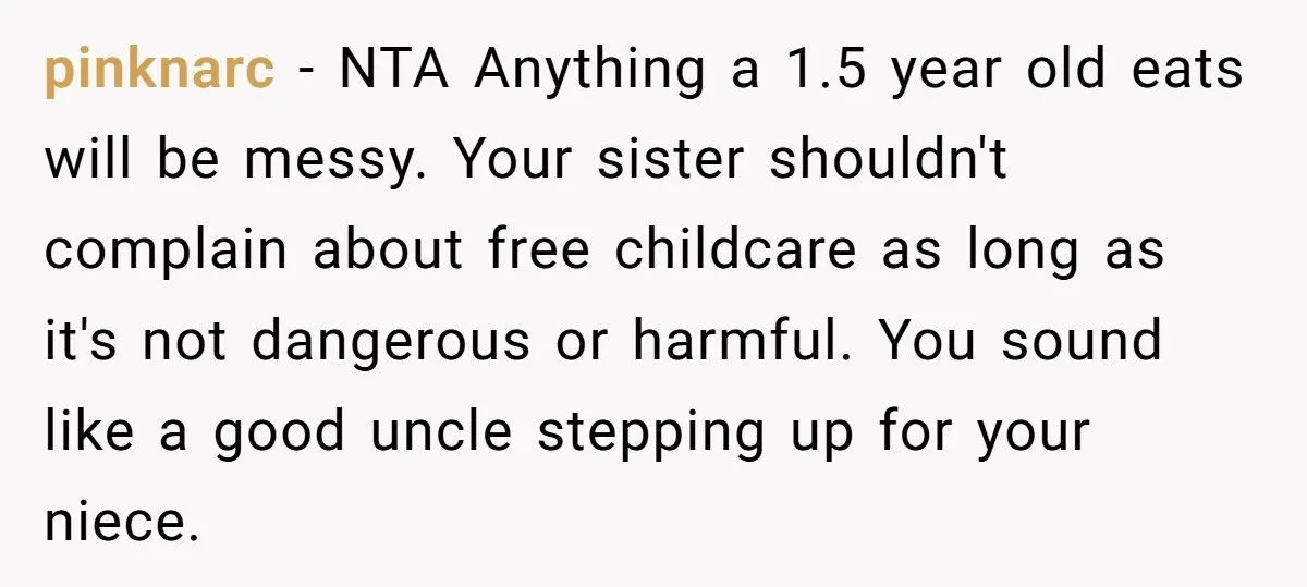 Teen Uncle Snaps At Sister After She Criticizes His Parenting While Ignoring Her Own Kid