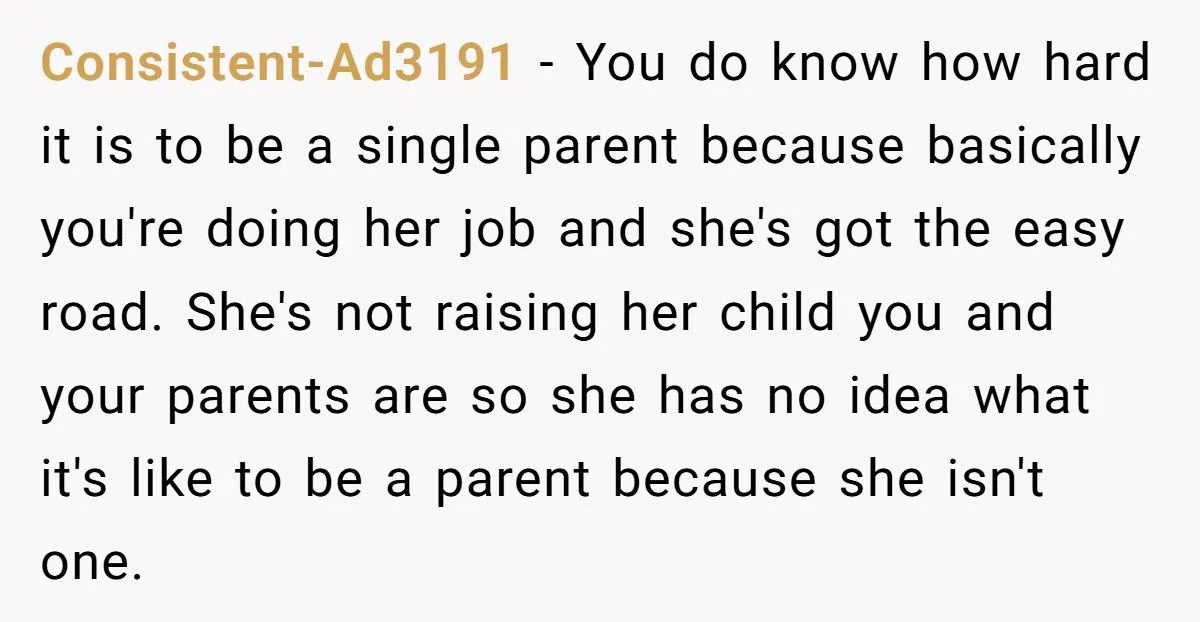 Teen Uncle Snaps At Sister After She Criticizes His Parenting While Ignoring Her Own Kid