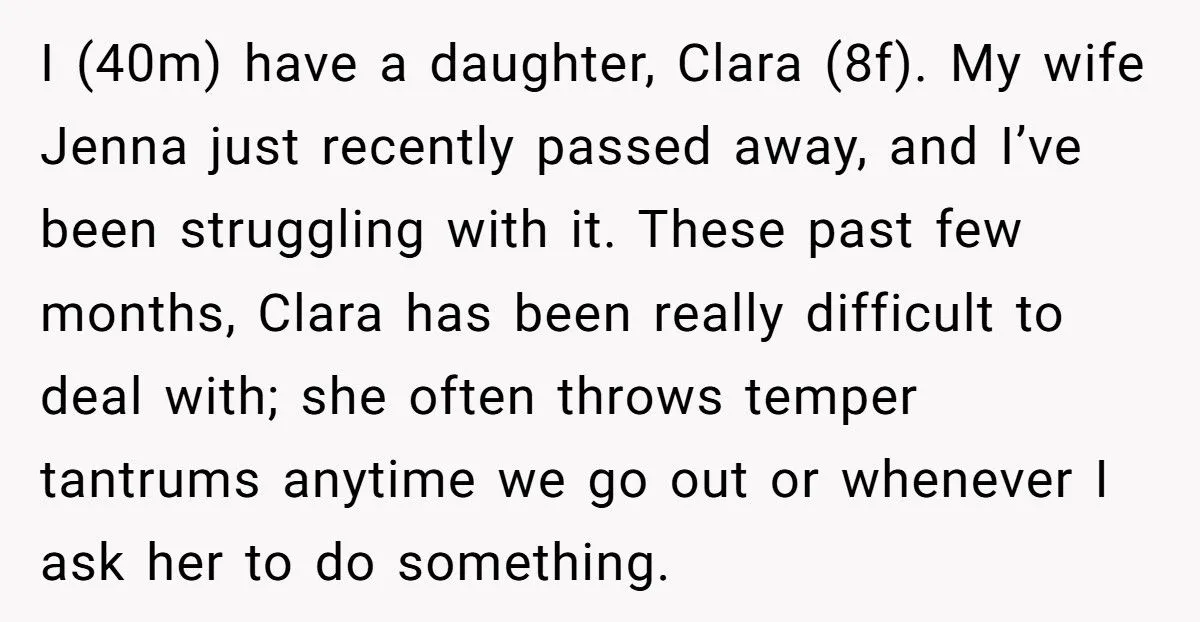 Man Yells At Daughter “Mom Isn’t Here” After She Cries For Her Deceased Mother