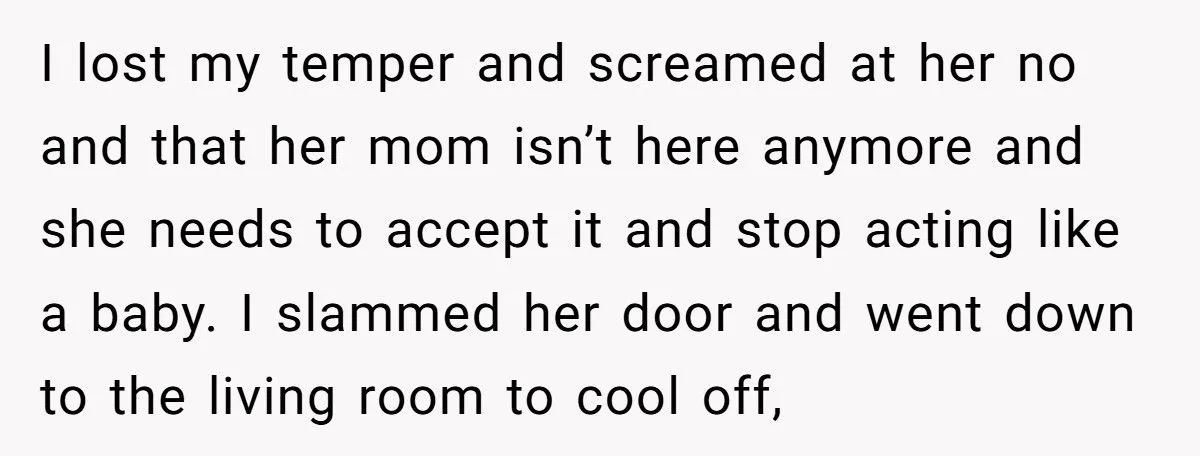 Man Yells At Daughter “Mom Isn’t Here” After She Cries For Her Deceased Mother