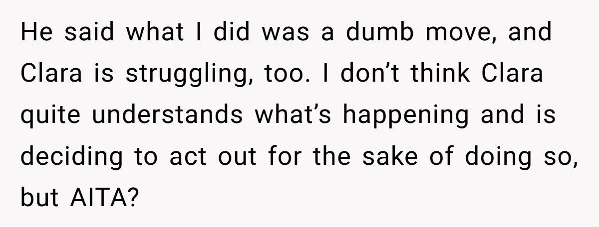 Man Yells At Daughter “Mom Isn’t Here” After She Cries For Her Deceased Mother