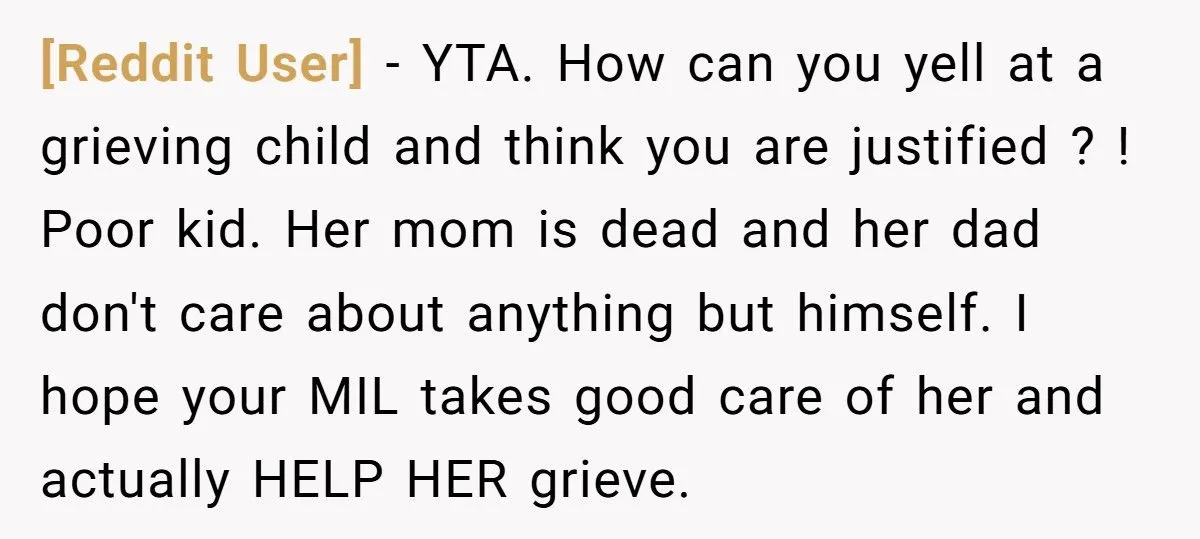 Man Yells At Daughter “Mom Isn’t Here” After She Cries For Her Deceased Mother
