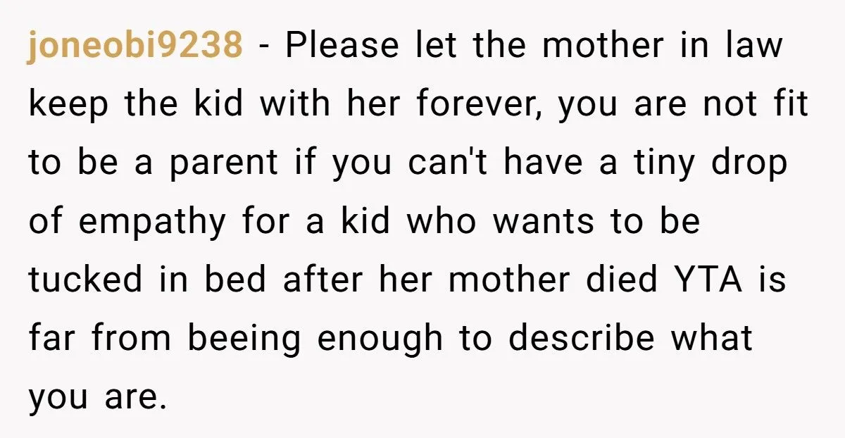 Man Yells At Daughter “Mom Isn’t Here” After She Cries For Her Deceased Mother