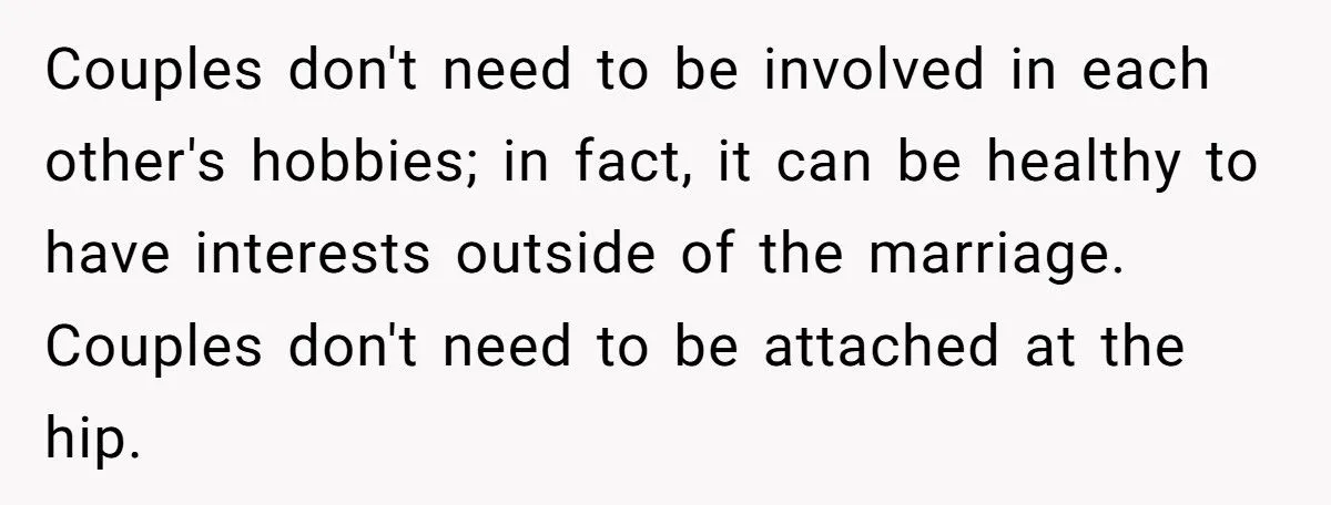 Woman Walked Away After Husband Admits Emotional Connection With Another Woman Over Shared Hobbies