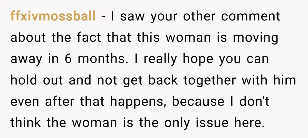 Woman Walked Away After Husband Admits Emotional Connection With Another Woman Over Shared Hobbies